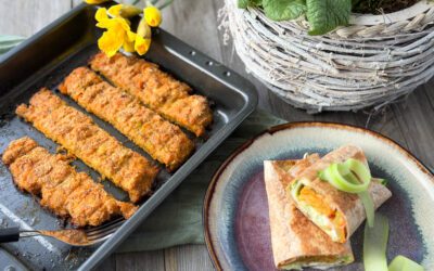 Kotleciki z indyka z warzywami